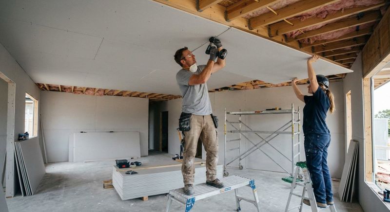 Bedroom Drywall Installation in Overland Park, KS