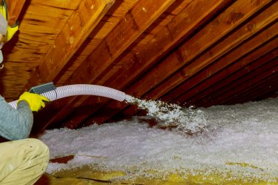 Attic Insulation Process